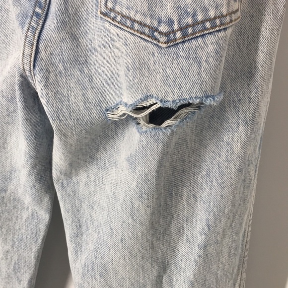 Revice Light Wash Distressed button Fly Jeans Size 26 - Picture 11 of 15